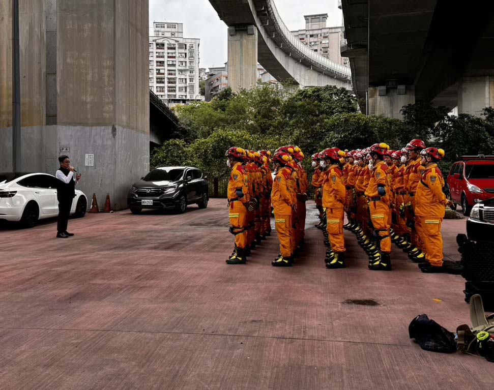 參觀基隆消防局